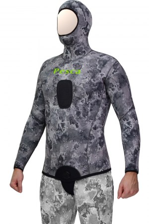 Σακάκι κατάδυσης: Comfort Camo Grey 3,5 mm.